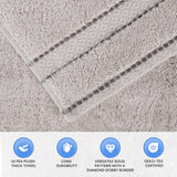 Niles Egyptian Giza Cotton Plush Heavyweight Soft 6 Piece Towel Set