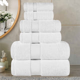 Niles Egyptian Giza Cotton Plush Heavyweight Soft 6 Piece Towel Set
