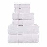 Niles Egyptian Giza Cotton Plush Heavyweight Soft 6 Piece Towel Set