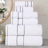 Niles Egyptian Giza Cotton Plush Heavyweight Soft 6 Piece Towel Set