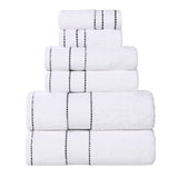 Niles Egyptian Giza Cotton Plush Heavyweight Soft 6 Piece Towel Set
