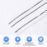 Niles Egyptian Giza Cotton Plush Heavyweight Soft 6 Piece Towel Set