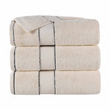 Giza Cotton Plush Absorbent Bath Towel Set of 3