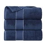 Giza Cotton Plush Absorbent Bath Towel Set of 3