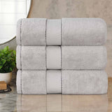 Giza Cotton Plush Absorbent Bath Towel Set of 3