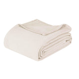 Nobel Cotton Textured Jacquard Chevron Lightweight Woven Blanket