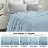 Nobel Cotton Textured Jacquard Chevron Lightweight Woven Blanket