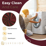 Nobel Cotton Textured Jacquard Chevron Lightweight Woven Blanket