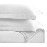 Peploi Medium Weight Jacquard Matelasse Floral Wreath Bedspread Set