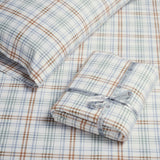 Plaid Flannel Cotton Classic Modern Farmhouse Deep Pocket Sheet Set