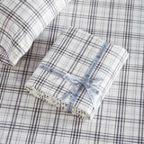 Plaid Flannel Cotton Classic Modern Farmhouse Deep Pocket Sheet Set