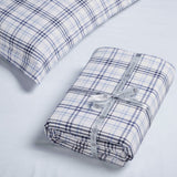 Plaid Flannel Cotton Classic Modern Farmhouse Duvet Cover Set