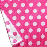 Polka Dot Cotton Oversized 4 Piece Beach Towel Set