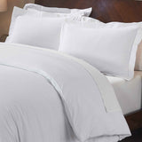 Rome Flannel Cotton Fuzzy Warm Solid Duvet Cover Set
