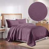 Serenity Cotton Matelasse Celtic Circle Airy Bedspread Set