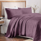 Serenity Cotton Matelasse Celtic Circle Airy Bedspread Set