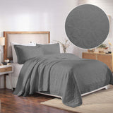 Serenity Cotton Matelasse Celtic Circle Airy Bedspread Set