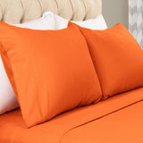 Solid Flannel Cotton Soft Fuzzy Pillowcases, Set of 2