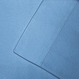 Solid Flannel Cotton Soft Fuzzy Pillowcases, Set of 2