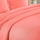 Solitaire Jacquard Matelassé Cotton Diamond Solitaire Bedspread Set