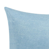 Superior Melange Flannel Cotton Two-Toned Fuzzy Pillowcases, Set of 2
