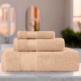 Superior Premium Turkish Cotton Assorted 3-Piece Towel Set