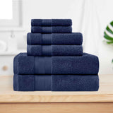 Superior Premium Turkish Cotton Assorted 6-Piece Towel Set