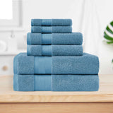 Superior Premium Turkish Cotton Assorted 6-Piece Towel Set