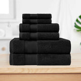 Superior Premium Turkish Cotton Assorted 6-Piece Towel Set