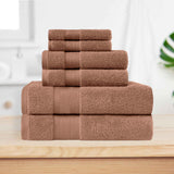 Superior Premium Turkish Cotton Assorted 6-Piece Towel Set