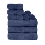 Superior Premium Turkish Cotton Assorted 9-Piece Towel Set