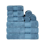 Superior Premium Turkish Cotton Assorted 9-Piece Towel Set