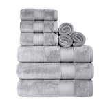 Superior Premium Turkish Cotton Assorted 9-Piece Towel Set