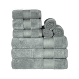 Superior Premium Turkish Cotton Assorted 9-Piece Towel Set