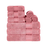 Superior Premium Turkish Cotton Assorted 9-Piece Towel Set