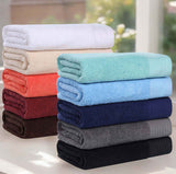 Turkish Cotton Herringbone Solid Assorted 6 Piece Towel Set