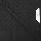 Turkish Cotton Jacquard Herringbone and Solid 8 Piece Towel Set