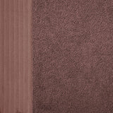 Turkish Cotton Jacquard Herringbone and Solid 8 Piece Towel Set