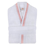Turkish Cotton Terry Kimono Embroidered Super-Soft Unisex Bathrobe