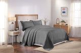 Victory Cotton Matelasse Scrolling Medallion Airy Bedspread Set