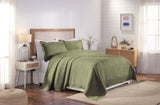 Victory Cotton Matelasse Scrolling Medallion Airy Bedspread Set
