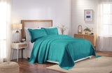 Victory Cotton Matelasse Scrolling Medallion Airy Bedspread Set