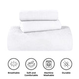 Victory Cotton Matelasse Scrolling Medallion Airy Bedspread Set