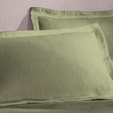 Victory Cotton Matelasse Scrolling Medallion Airy Bedspread Set