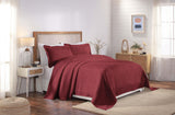 Victory Cotton Matelasse Scrolling Medallion Airy Bedspread Set