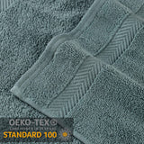 Zero-Twist Cotton Quick-Drying Absorbent Assorted 6 Piece Towel Set