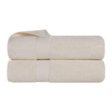 Zero Twist Cotton Ultra-Soft Absorbent Bath Towel Set of 2