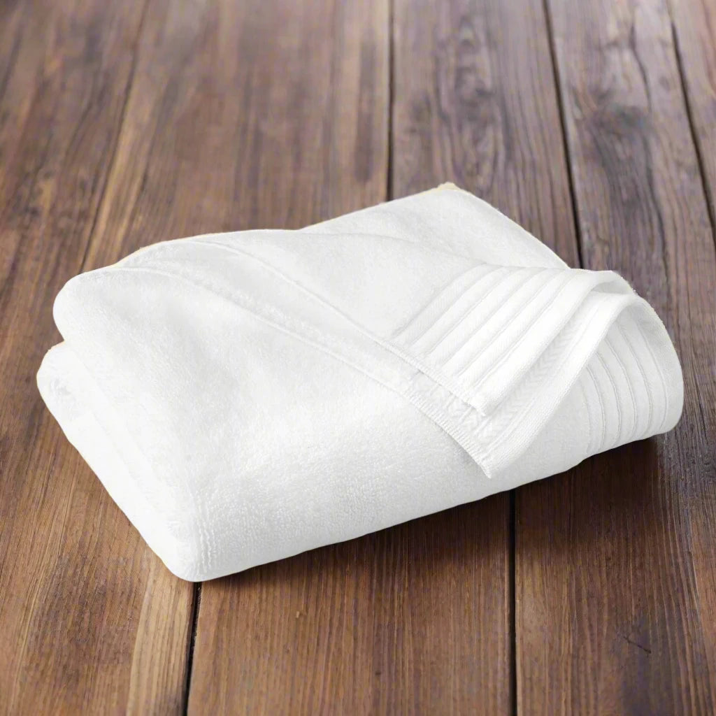Egyptian Cotton Bath Towel - White - glomarts.shop